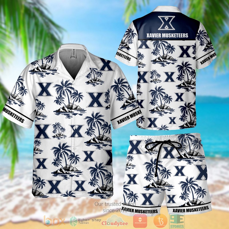 BEST Xavier Musketeers Hawaii Shirt, Shorts 2