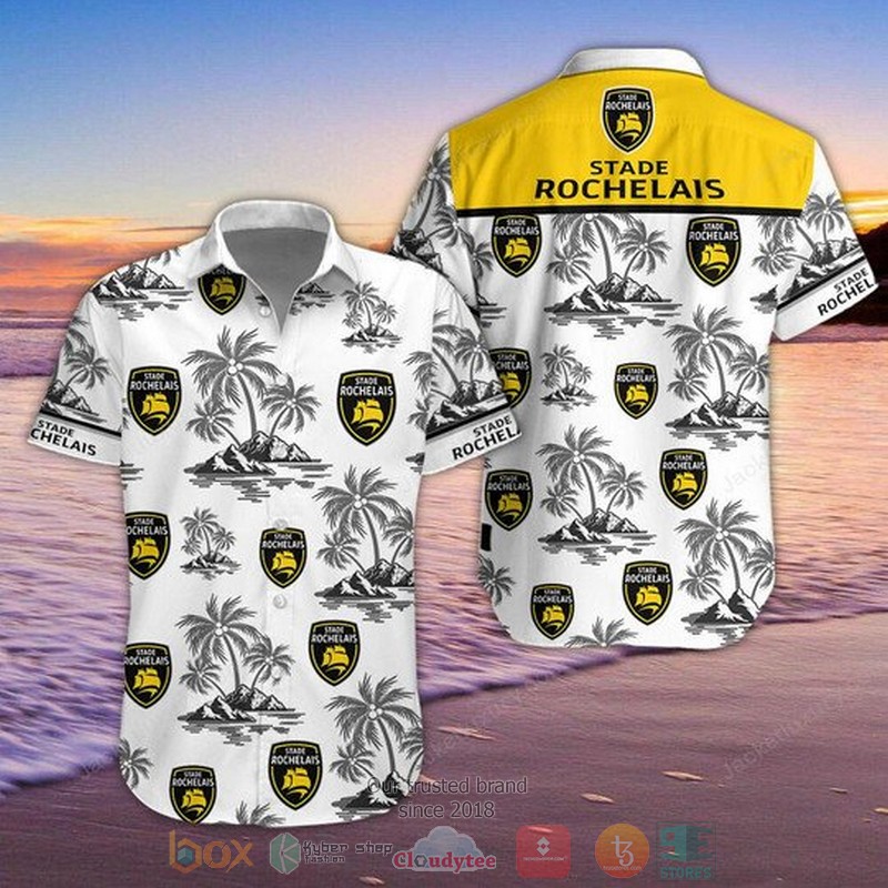 Stade Rochelais Hawaiian Shirt 5