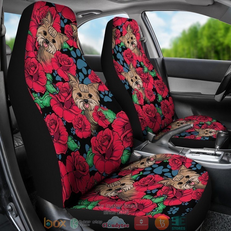 BEST Yorkshire Flowers Car Seat Cover 9