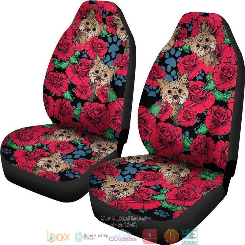 BEST Yorkshire Flowers Car Seat Cover 3 BEST Yorkshire Flowers Car Seat Cover - Image 3