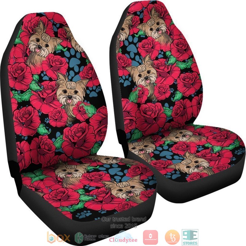 BEST Yorkshire Flowers Car Seat Cover 4 BEST Yorkshire Flowers Car Seat Cover - Image 4