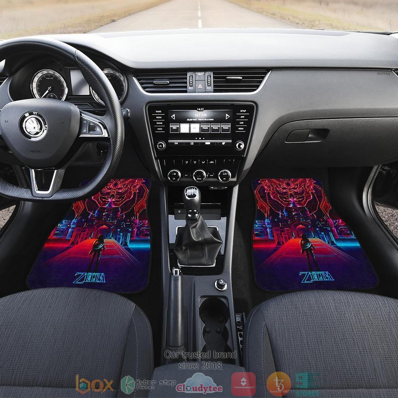 BEST Zelda Art Custom Technology Car Floor Mats 6