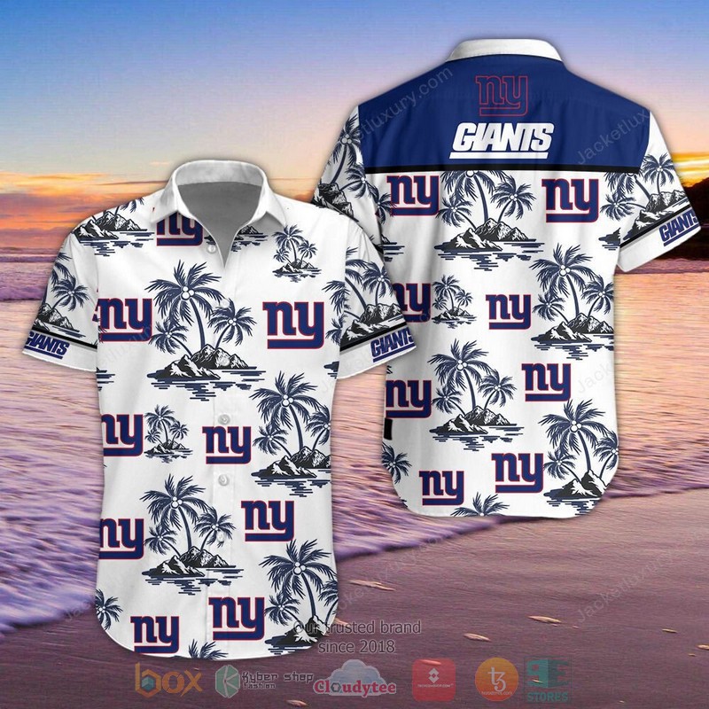 New York Giants Hawaiian Shirt 7