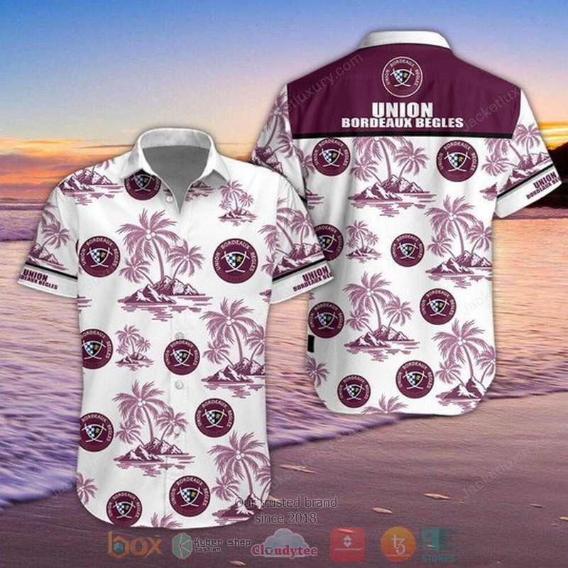 Union Bordeaux Begles Hawaiian Shirt 7