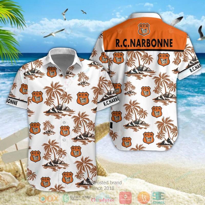 RC Narbonne 3D Hawaiian Shirt, Shorts 5