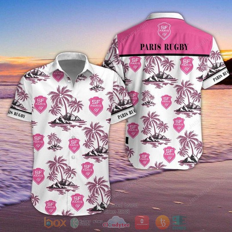 Stade Francais Hawaiian Shirt 5