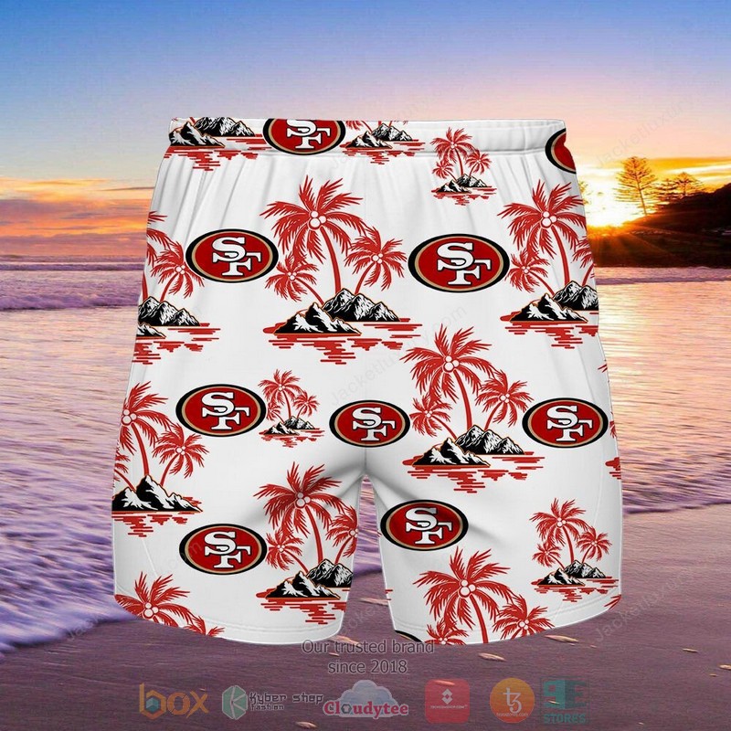 Alternative view of San Francisco 49ers Hawaiian Shirt