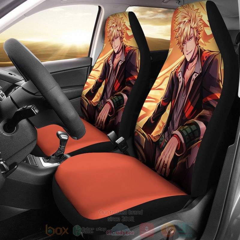 HOT Katsuki Bakugou Kacchan Anime Car Seat Cover 9