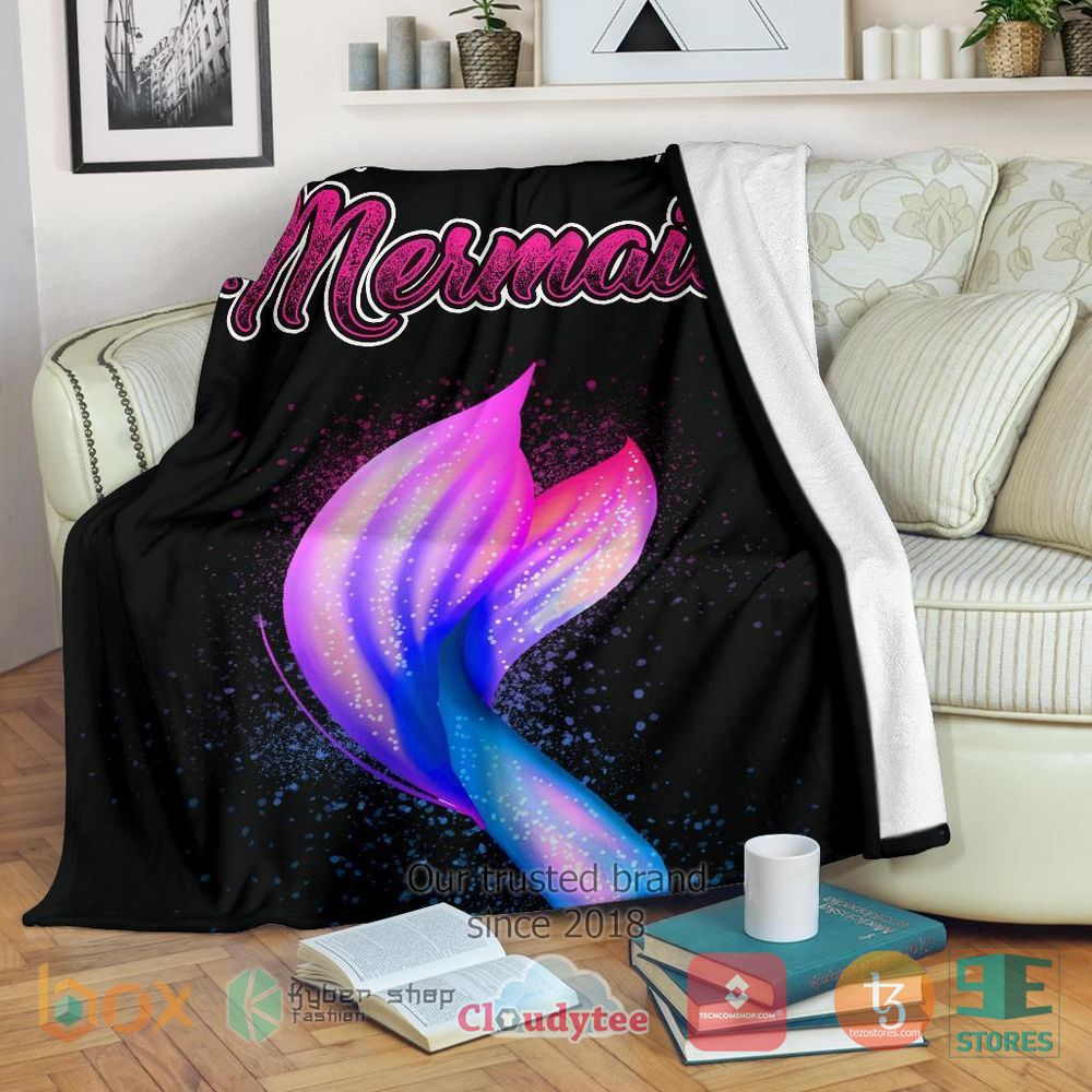 HOT Mermaid Tail Funny For Mermaid Lover Blanket 16
