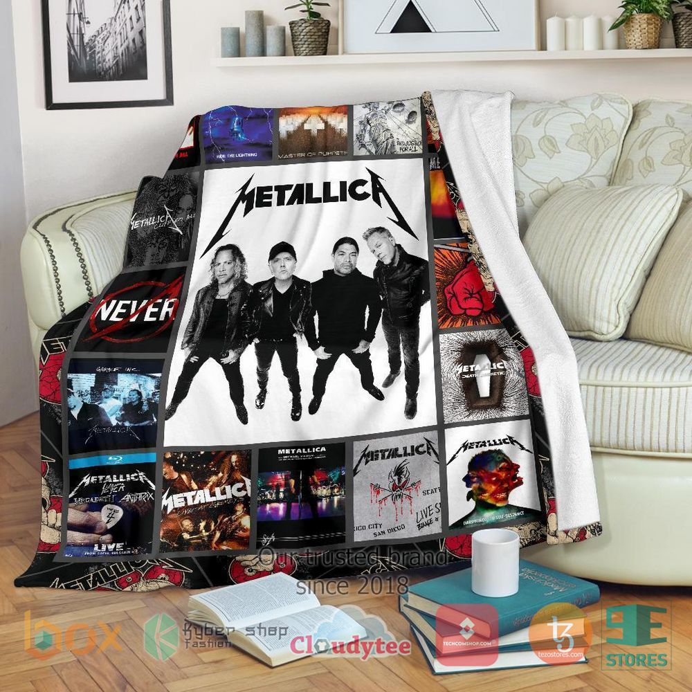 HOT Metallica Music Rock Band Fan Blanket 17