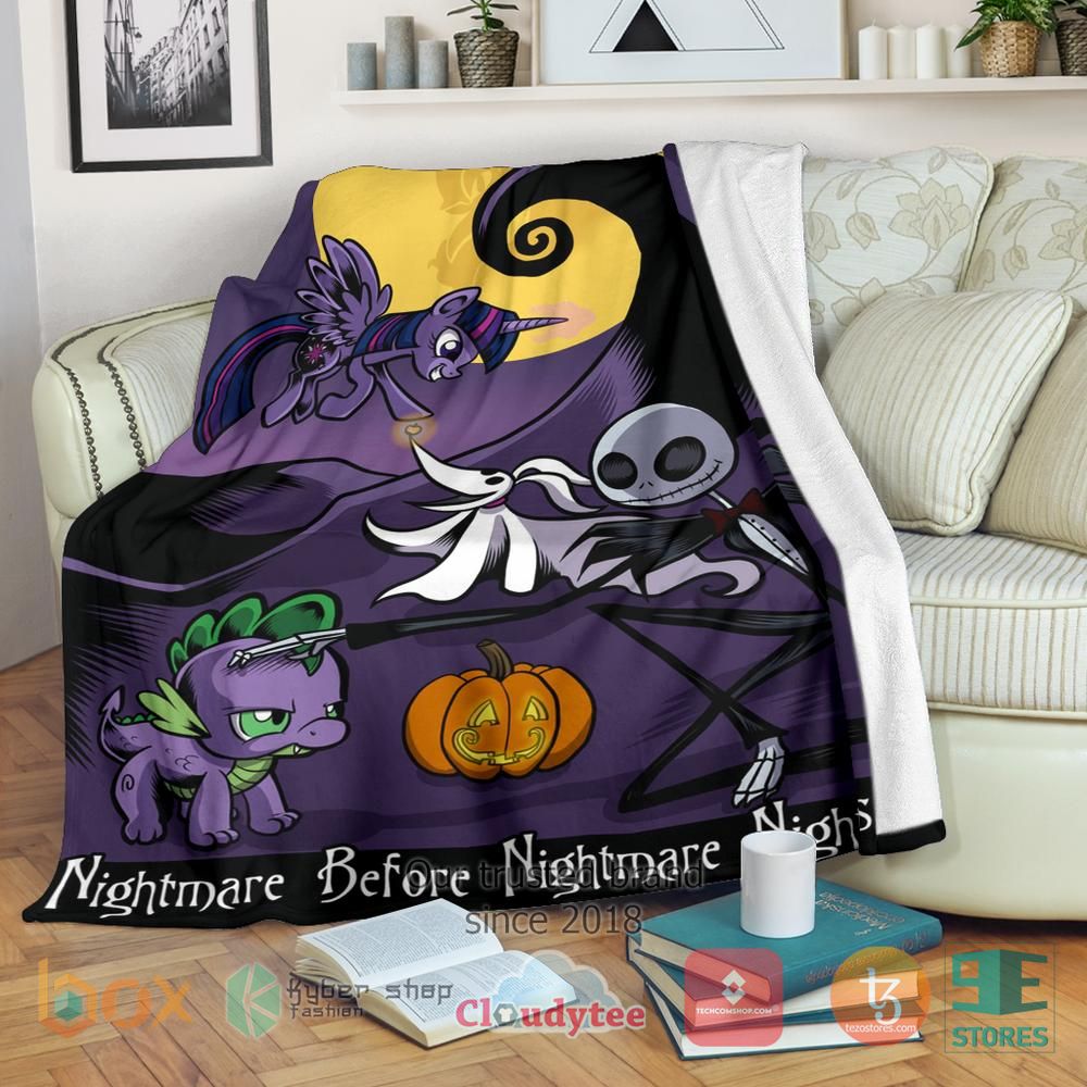 HOT Nightmare Before Nightmare night Blanket 10