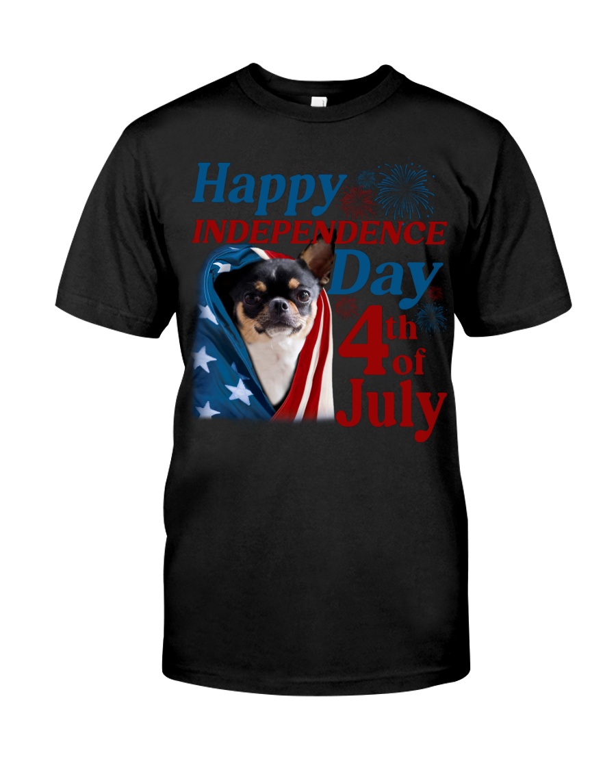 NEW Tricolor Chihuahua Happy Independence Day 4h of July Hoodie, Shirt 16