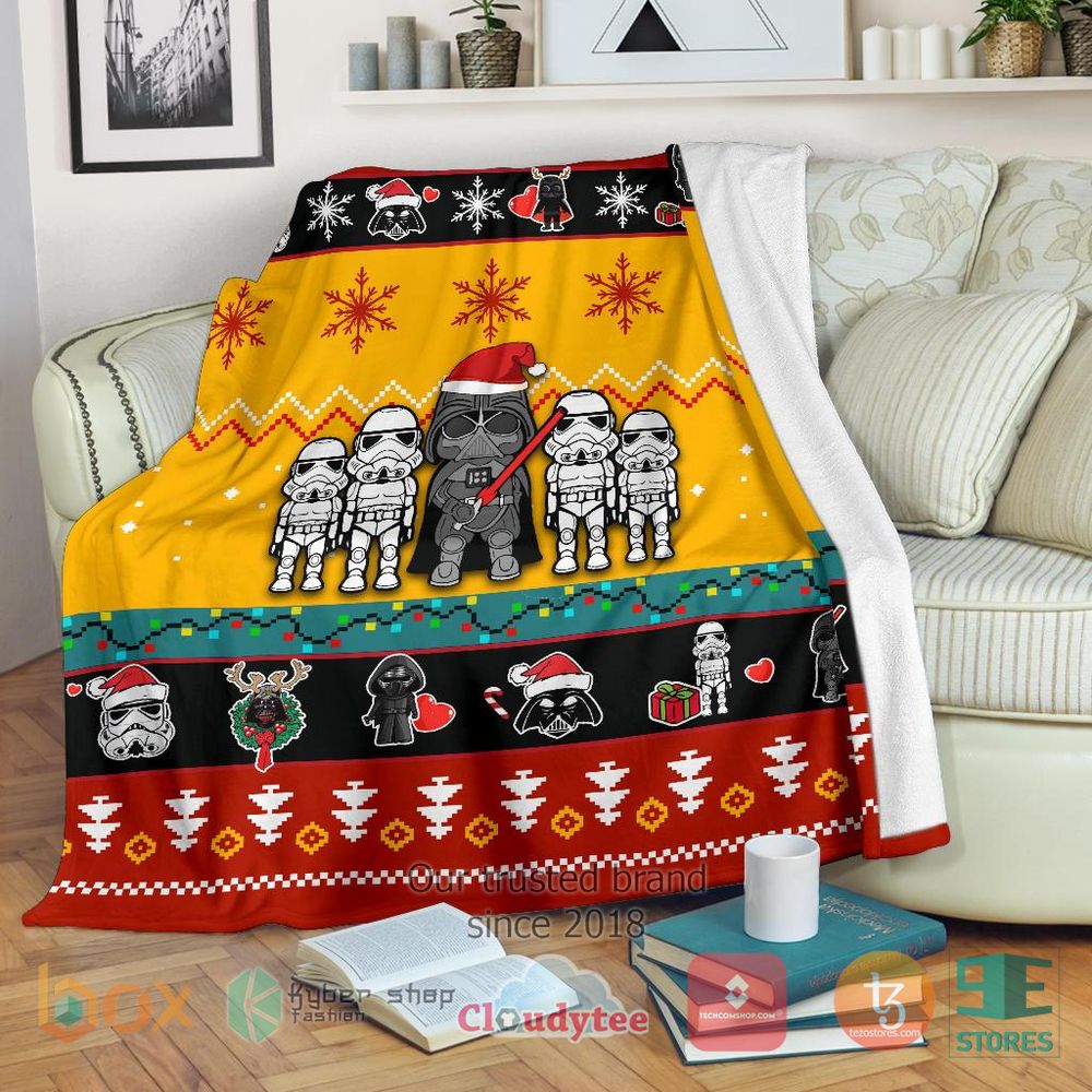 HOT Star Wars Yellow Christmas Blanket 17