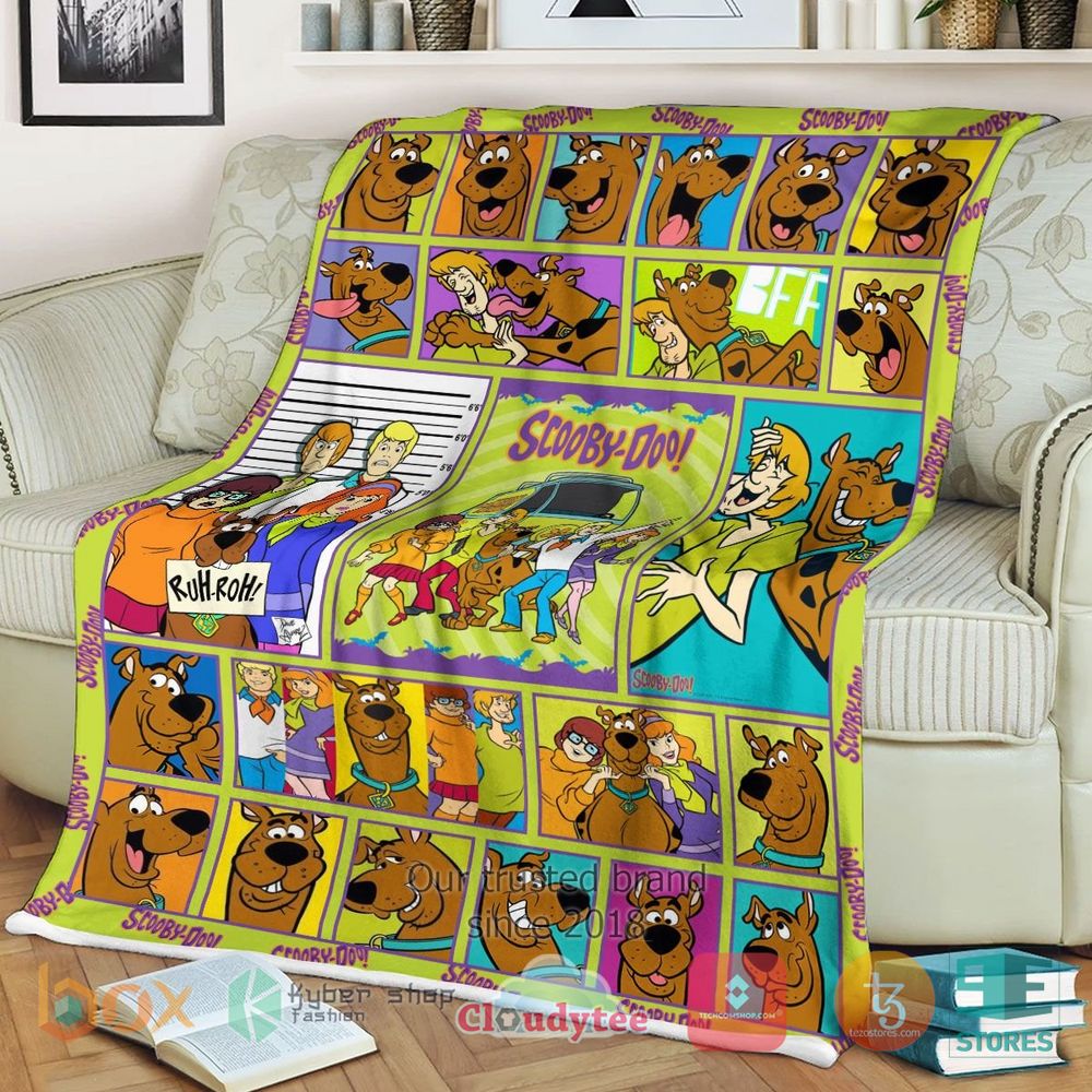 HOT The Adventures Of Scooby Doo Blanket 16