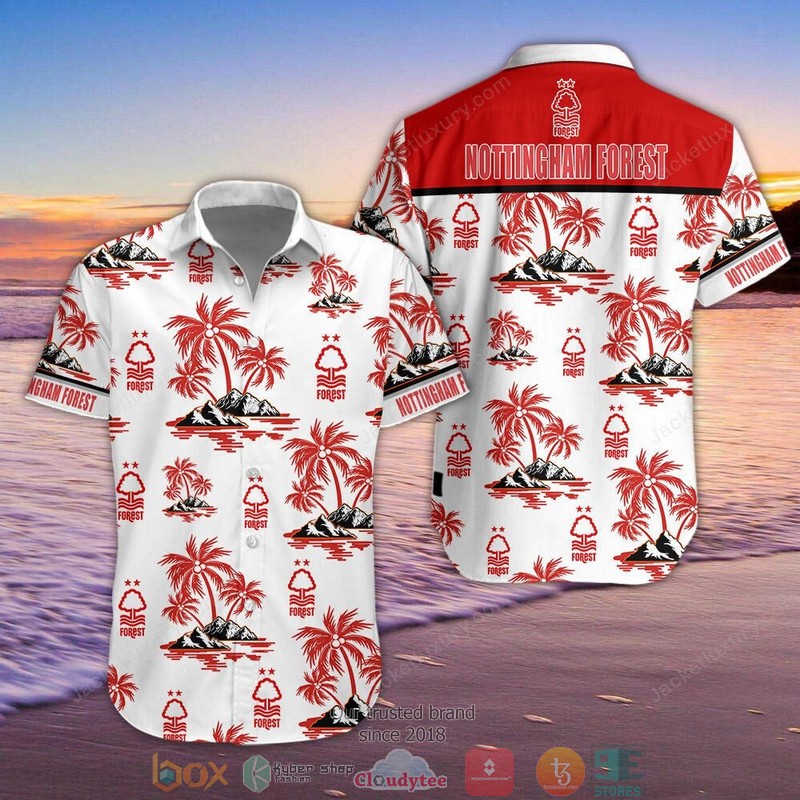 Nottingham Forest F.C 3D Hawaiian Shirt, Shorts 6