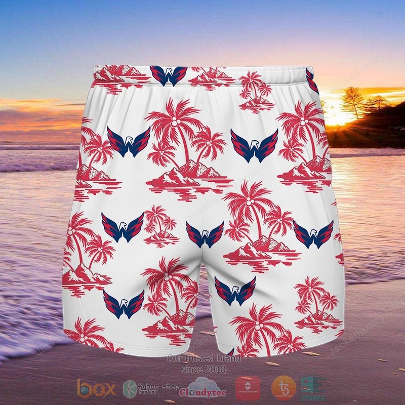 Alternative view of Washington Capitals Hawaiian Shirt