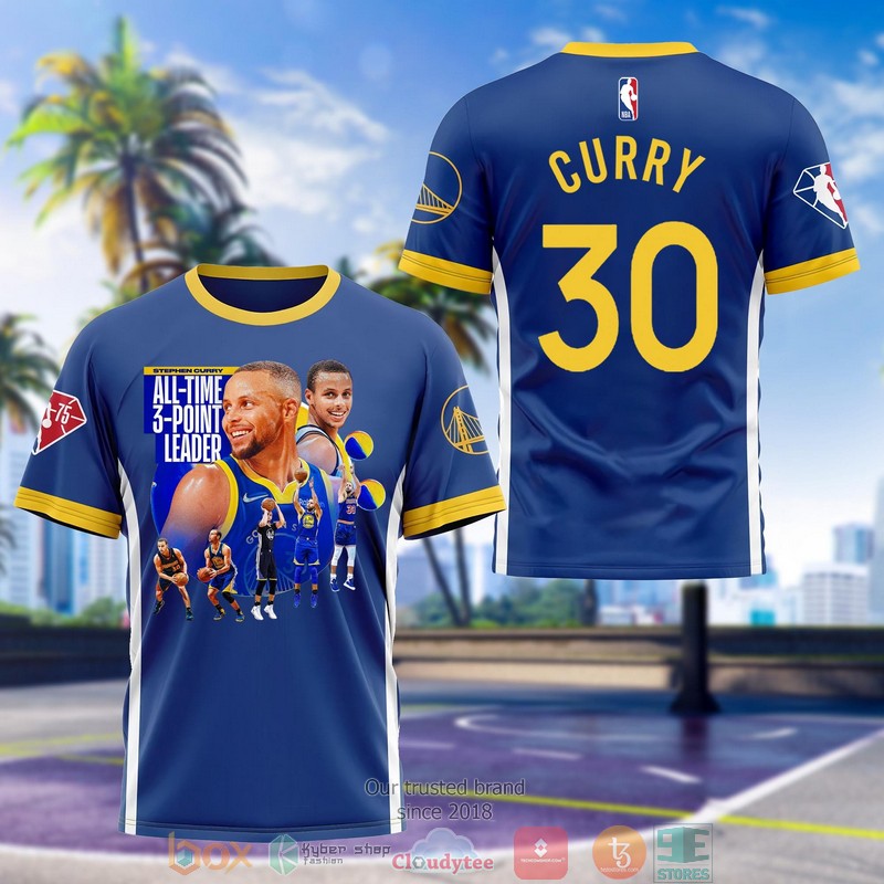 HOT All Time 3 Point Leader Curry 30 shirt, hoodie 6