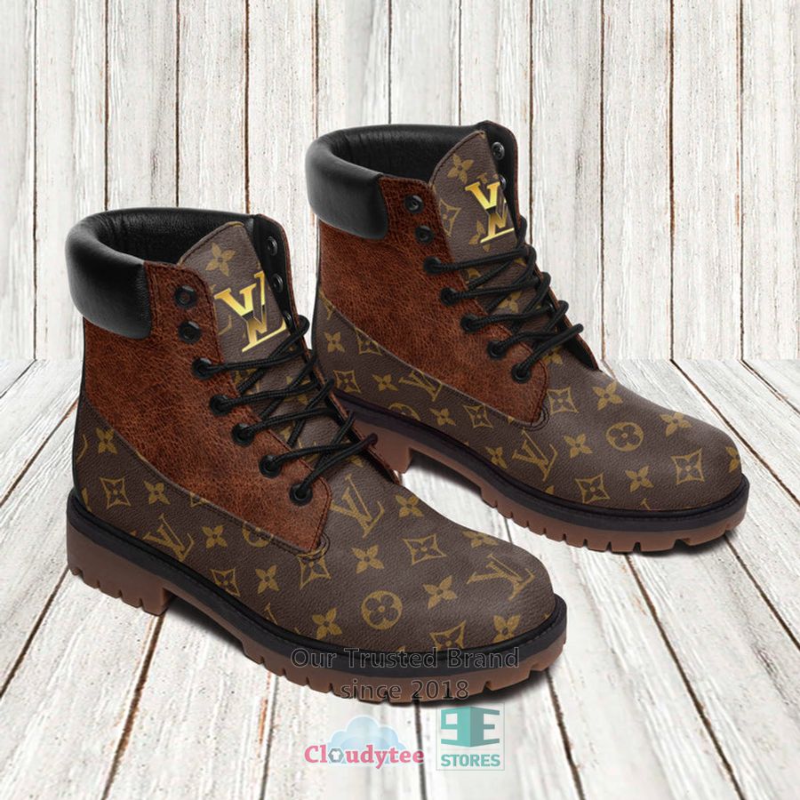 BEST Louis Vuitton LV Brown luxury Timberland Boot 7