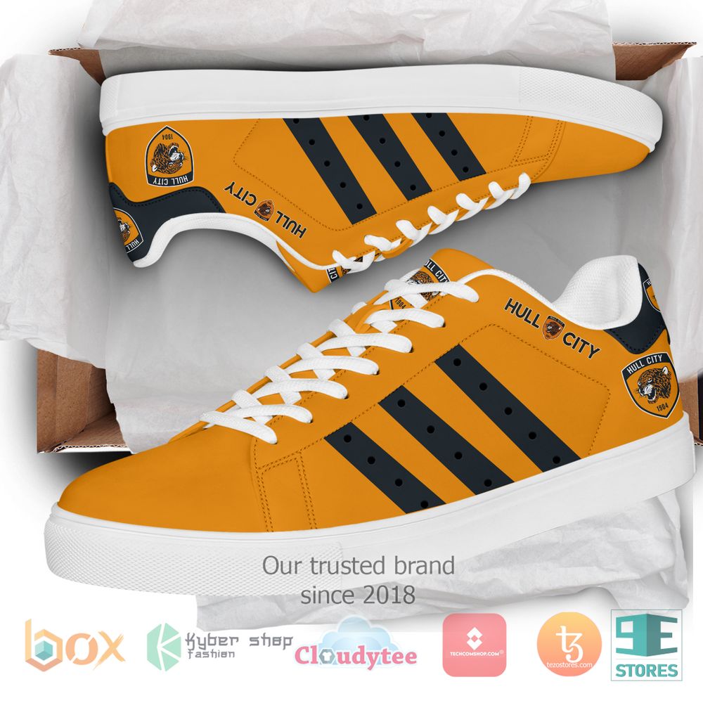 BEST Hull City Stan Smith Low Top Shoes 1