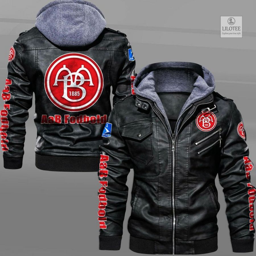 BEST AaB Fodbold Leather Jacket 5