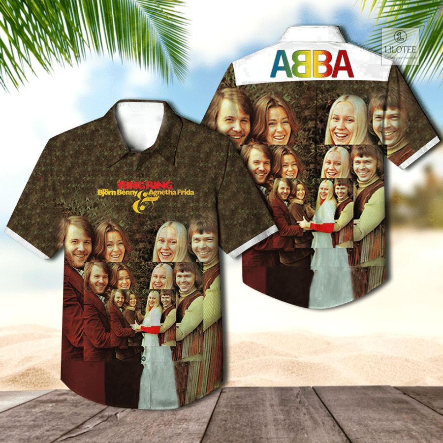 BEST ABBA Ring Ring Album Hawaiian Shirt 2