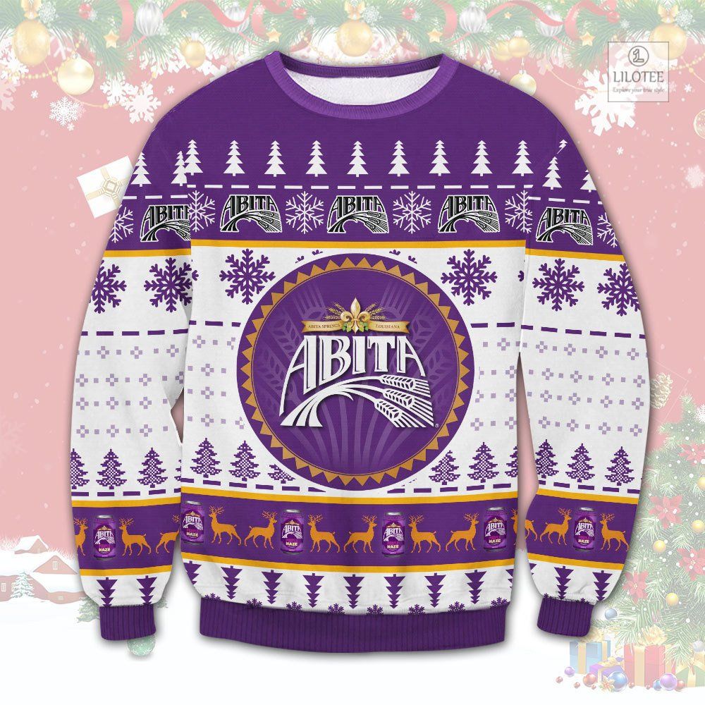 BEST Abita Brewing Company Christmas Sweater and Sweatshirt 2