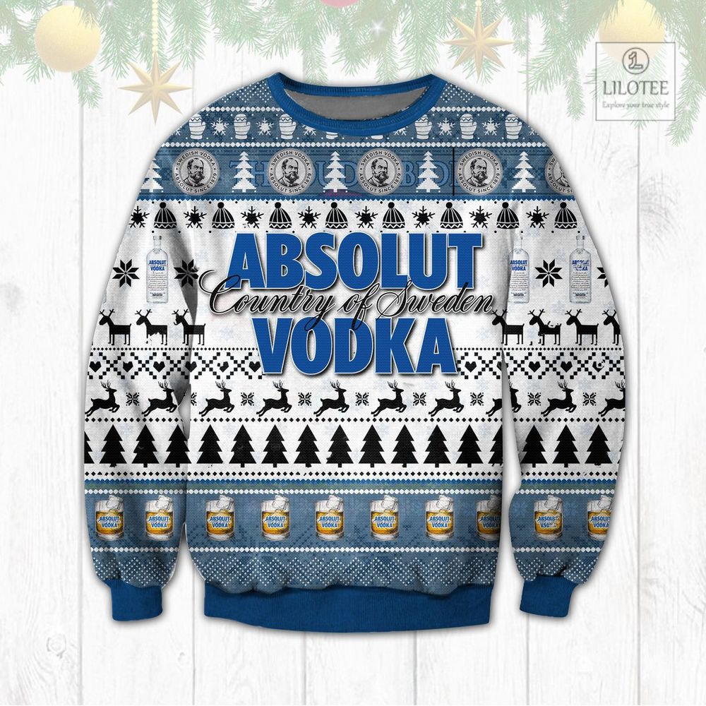 BEST Absolut Vodka 3D sweater, sweatshirt 3