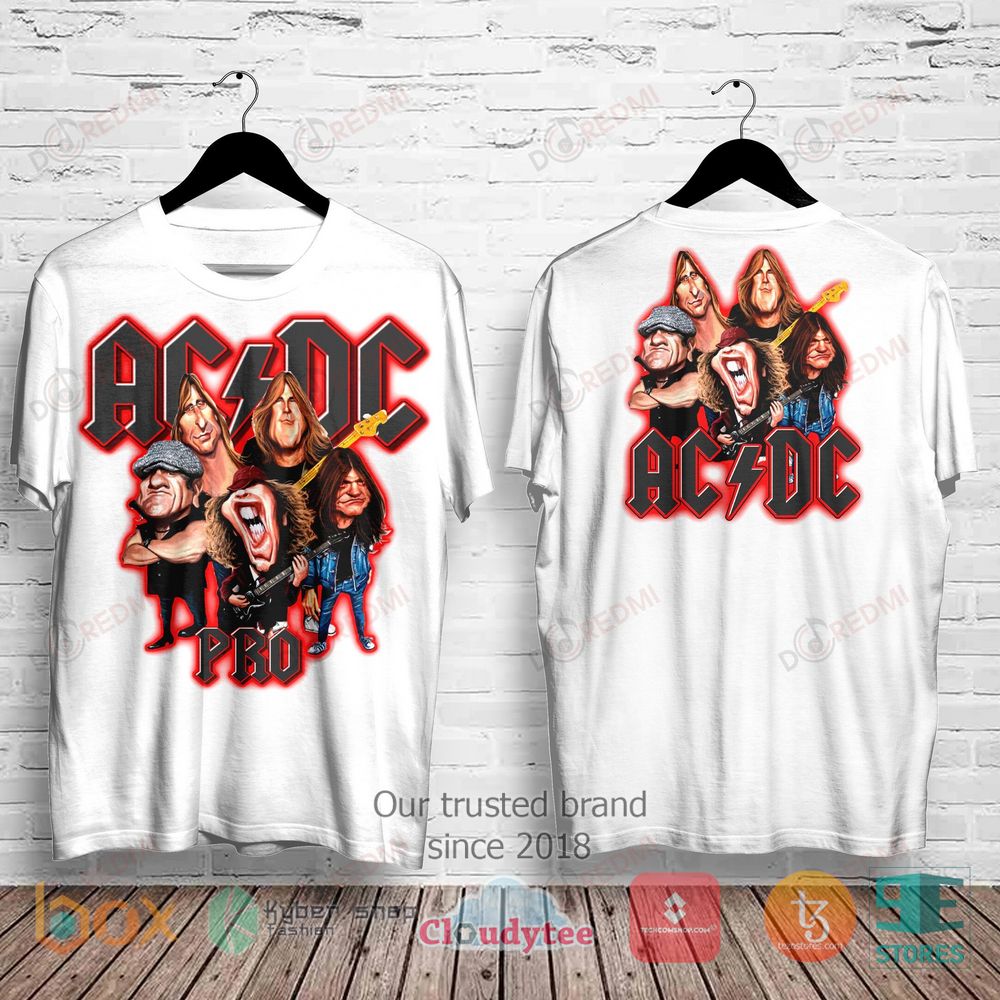 HOT AC DC, Pro Album 3D Shirt 2
