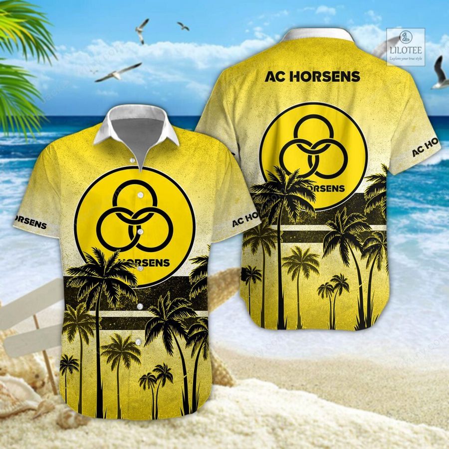 BEST AC Horsens Hawaiian Shirt, Short 5