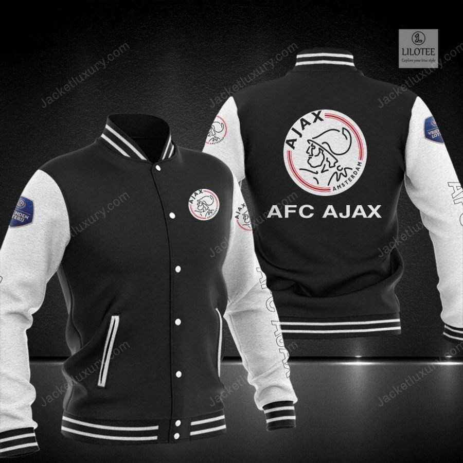 BEST AFC Ajax Baseball Jacket 9