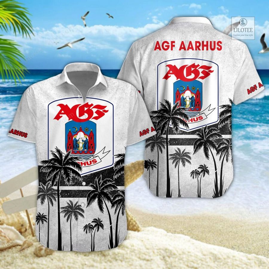 BEST AGF Fodbold Hawaiian Shirt, Short 4