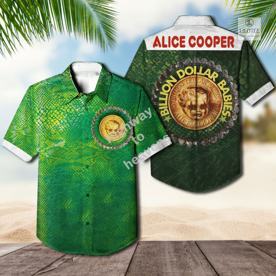 BEST Alice Cooper Billion Dollar Babies Hawaiian Shirt 3