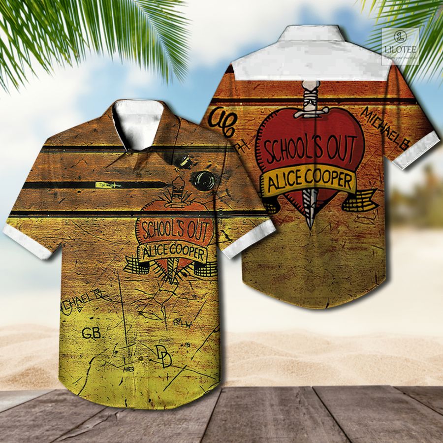 BEST Alice Cooper School's Out Hawaiian Shirt 2