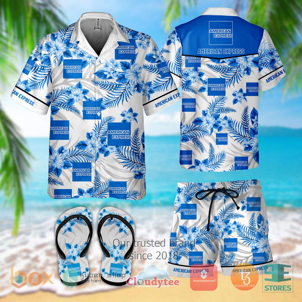 BEST American Express Hawaiian Shirt, Shorts 3