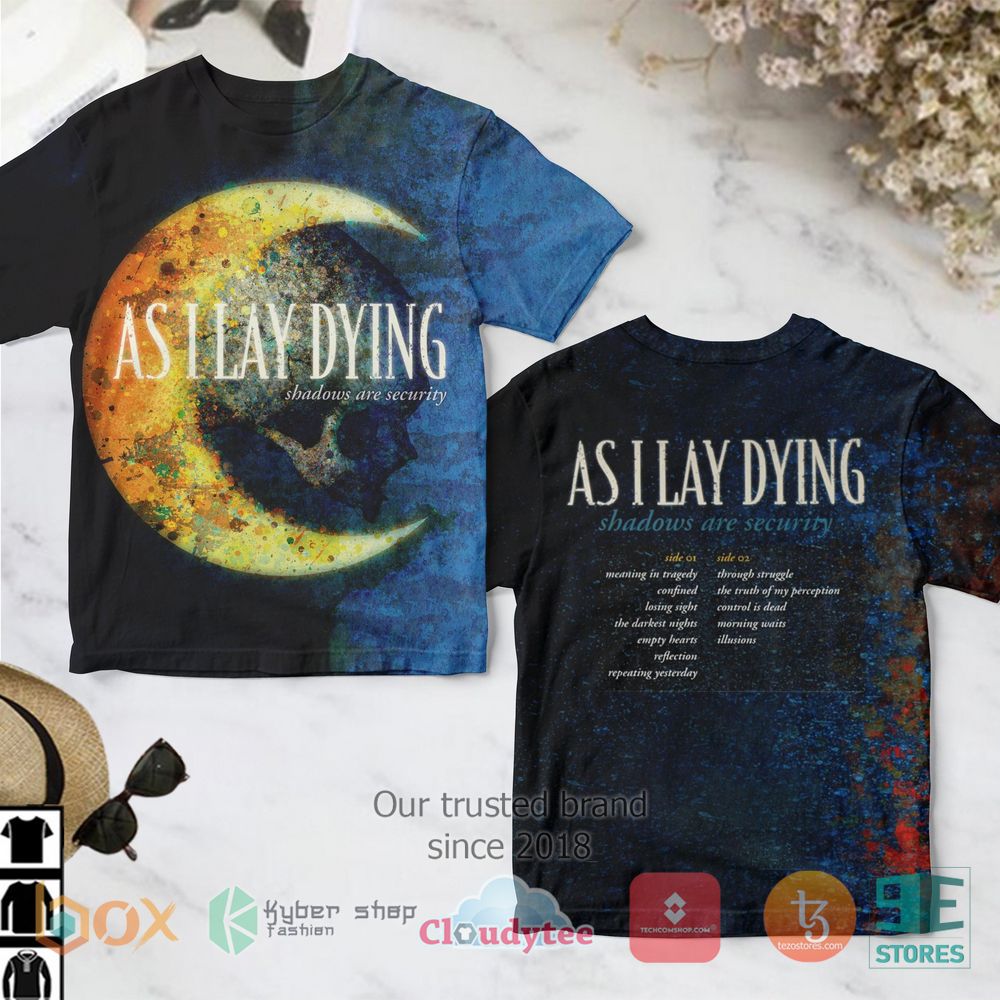 BEST As I Lay Dying Shadow Are Security 3D Shirt 3