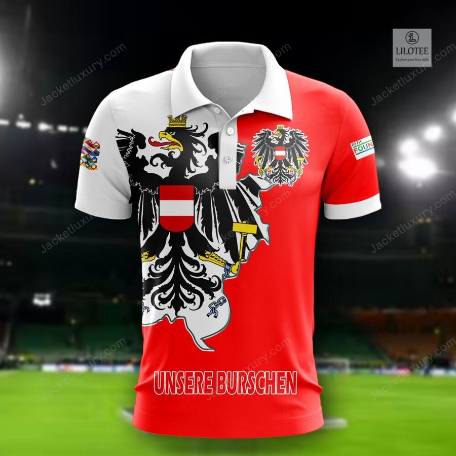 Austria Unsere Burschen national football team 3D Hoodie, Shirt 1