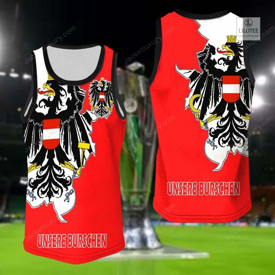 Austria Unsere Burschen national football team 3D Hoodie, Shirt 9