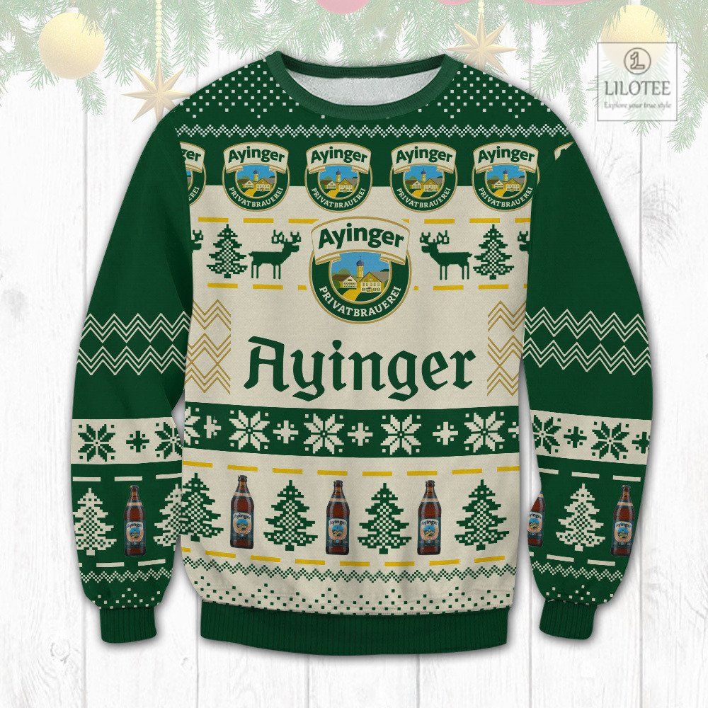 BEST Ayinger Brewery 3D sweater, sweatshirt 3
