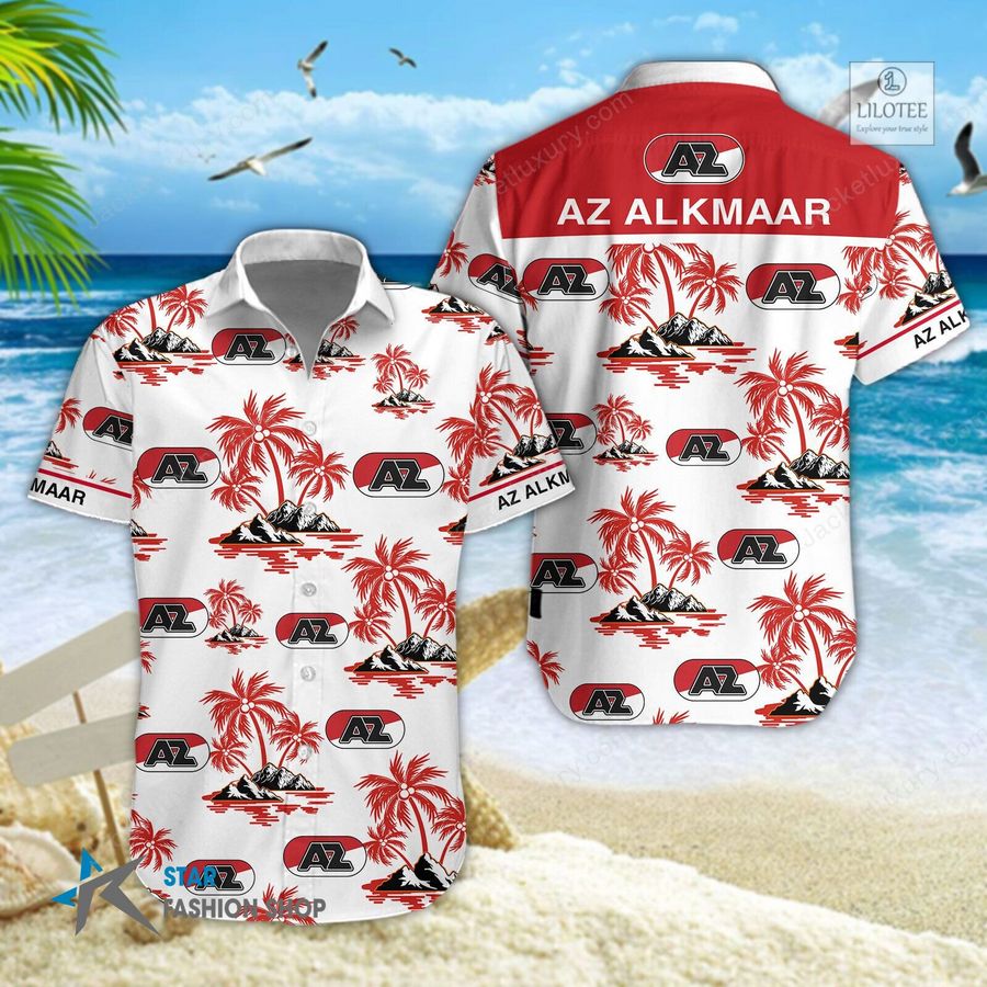 BEST AZ Alkmaar Hawaiian Shirt, Short 4