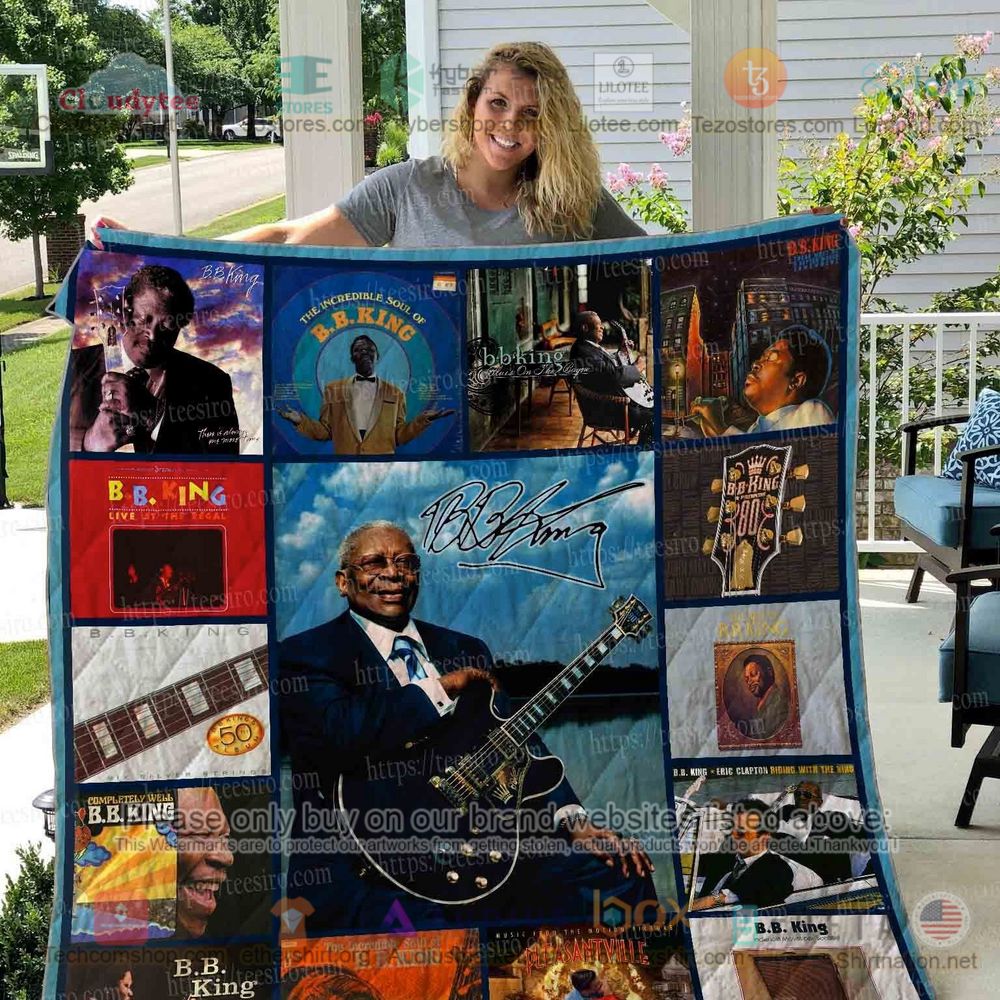 NEW B.B. King Riding with the King Quilt 2