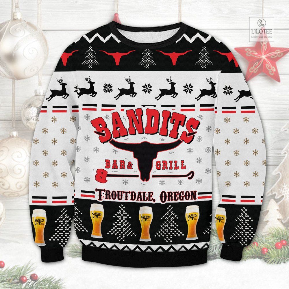BEST Bandits Bar & Grill Sweater and Sweatshirt 2