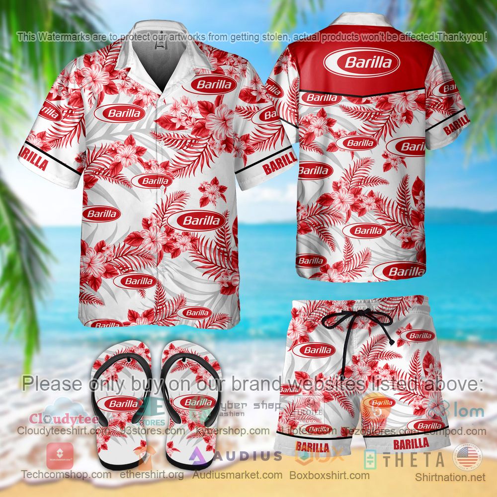 BEST Barilla Hawaiian Shirt, Short 2