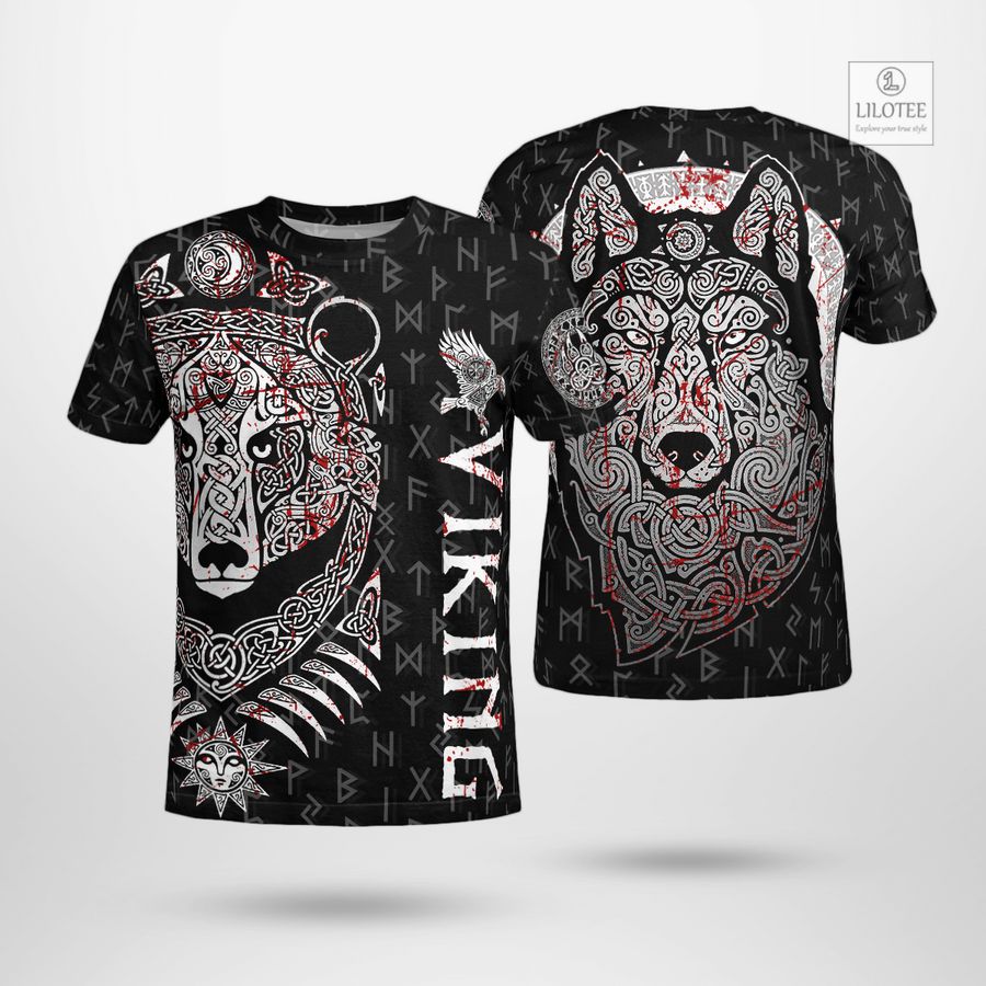 BEST Bear Viking Fenrir Wolf Viking Viking T-Shirt 2