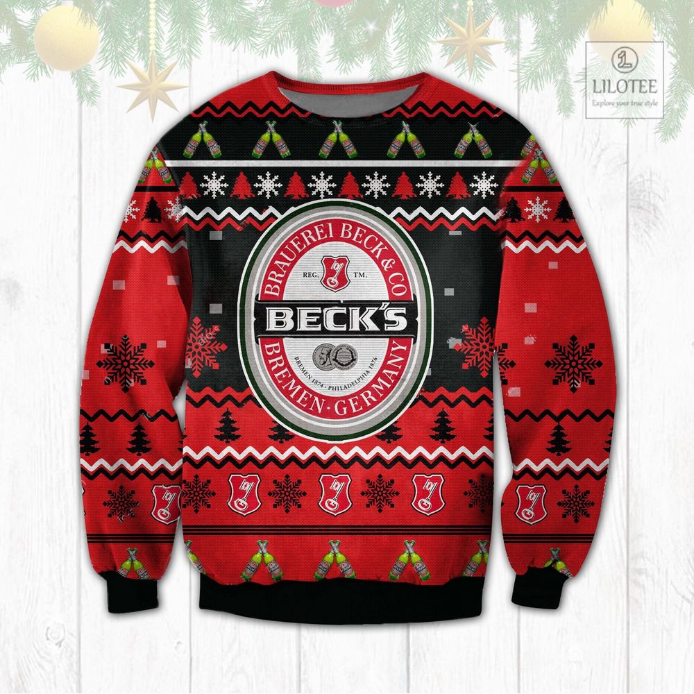 BEST Beck 's Beer 3D sweater, sweatshirt 2