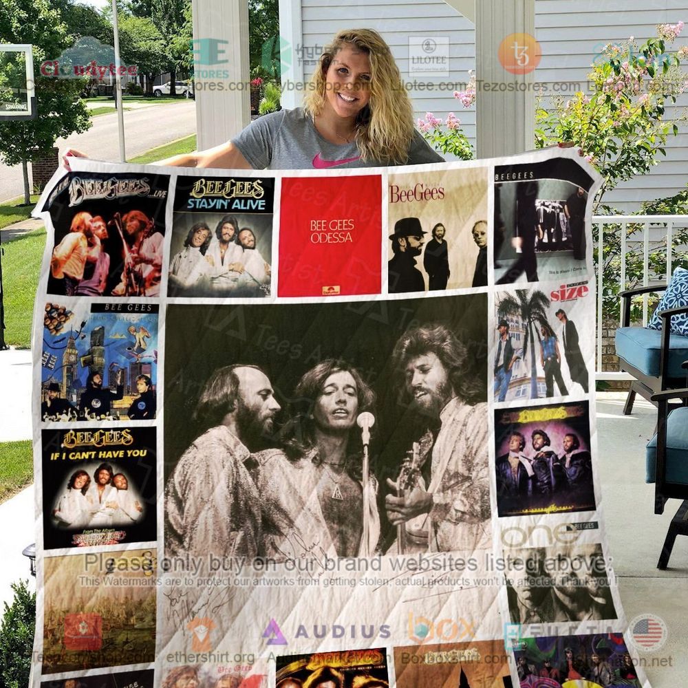 NEW Bee Gees If I can't have you Quilt 4