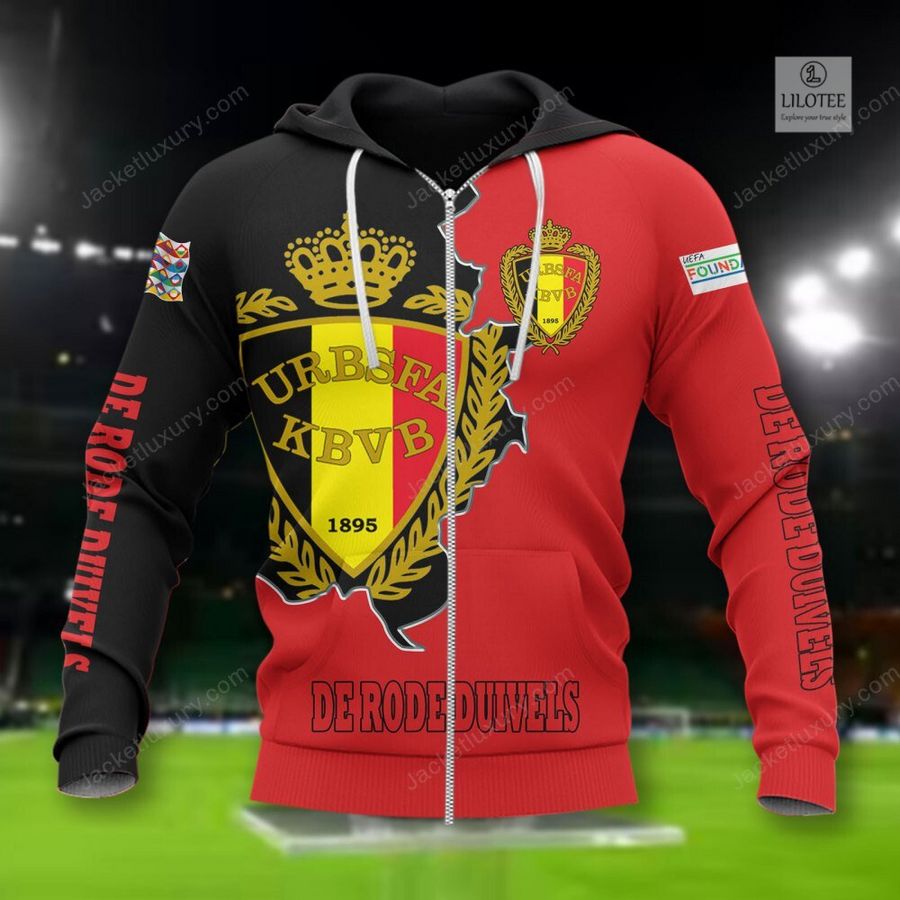Belgium De Rode Duivels national football team 3D Hoodie, Shirt 4