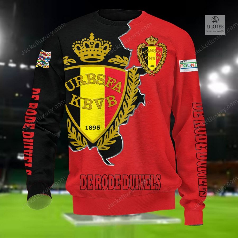 Belgium De Rode Duivels national football team 3D Hoodie, Shirt 5