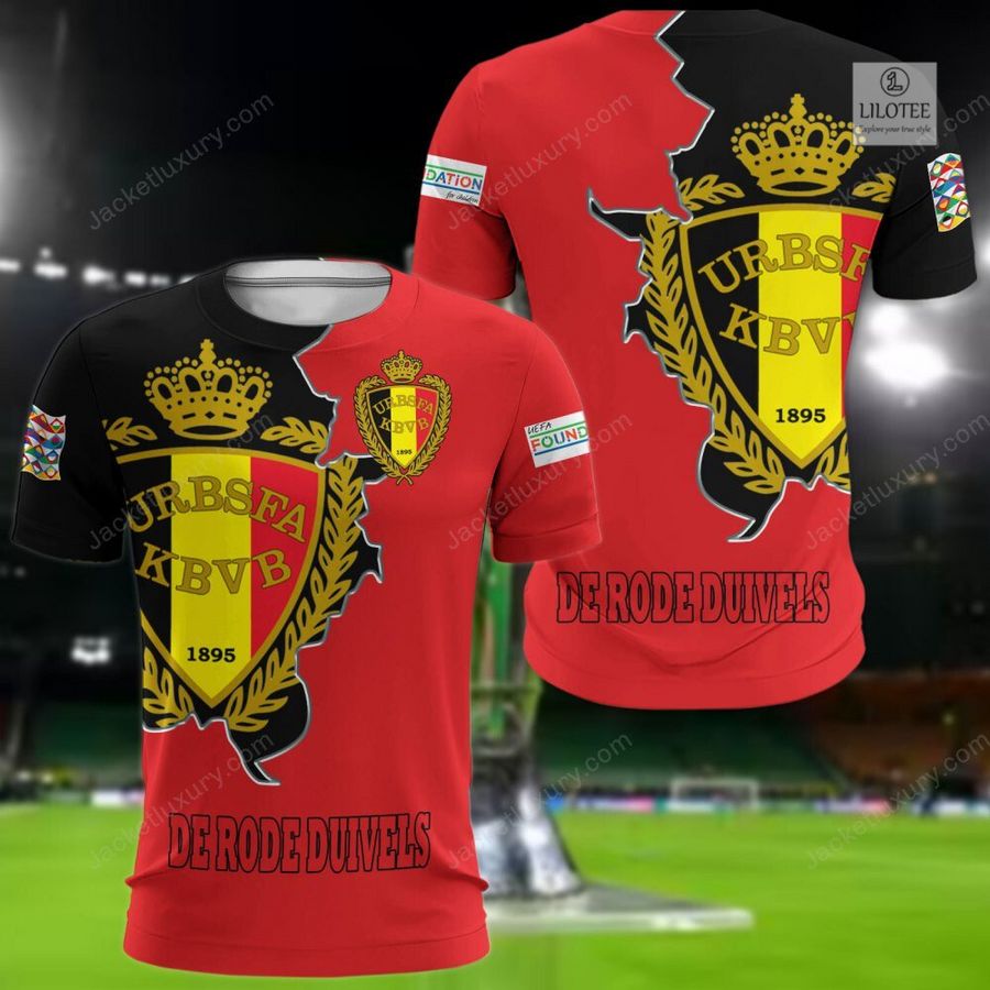 Belgium De Rode Duivels national football team 3D Hoodie, Shirt 8