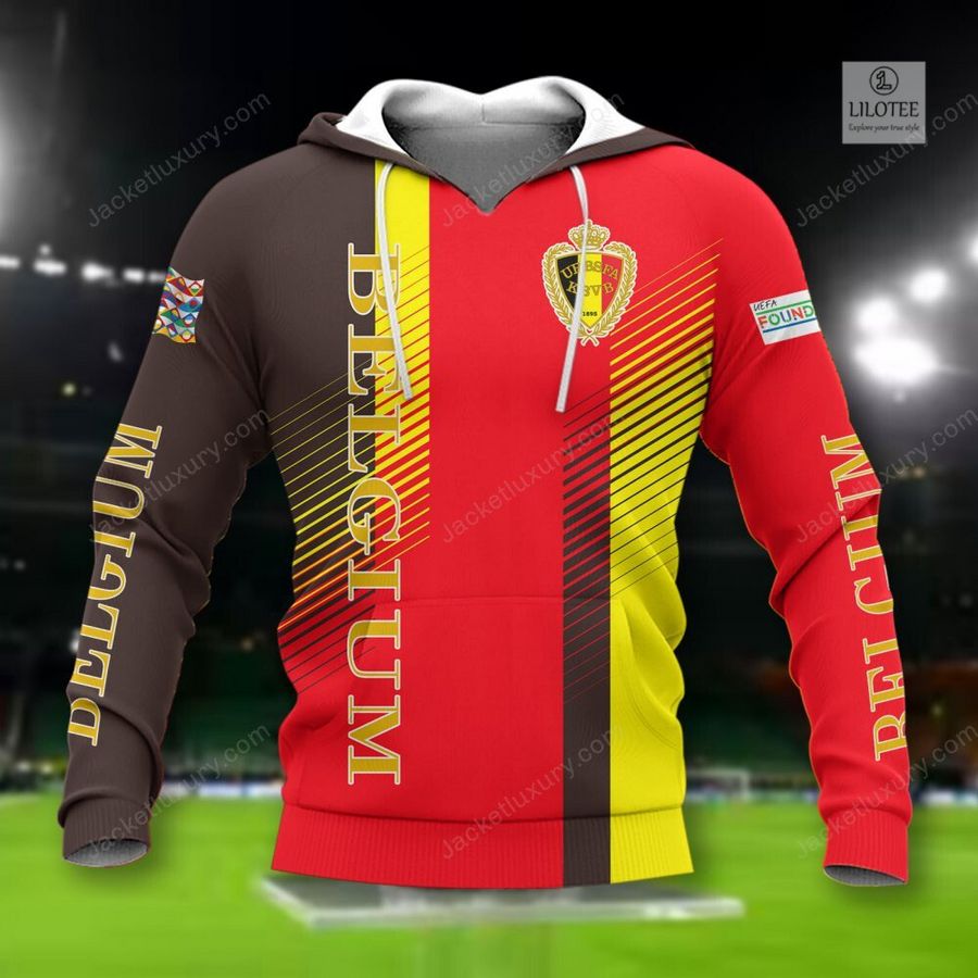 Belgium national football team 3D Hoodie, Shirt 2