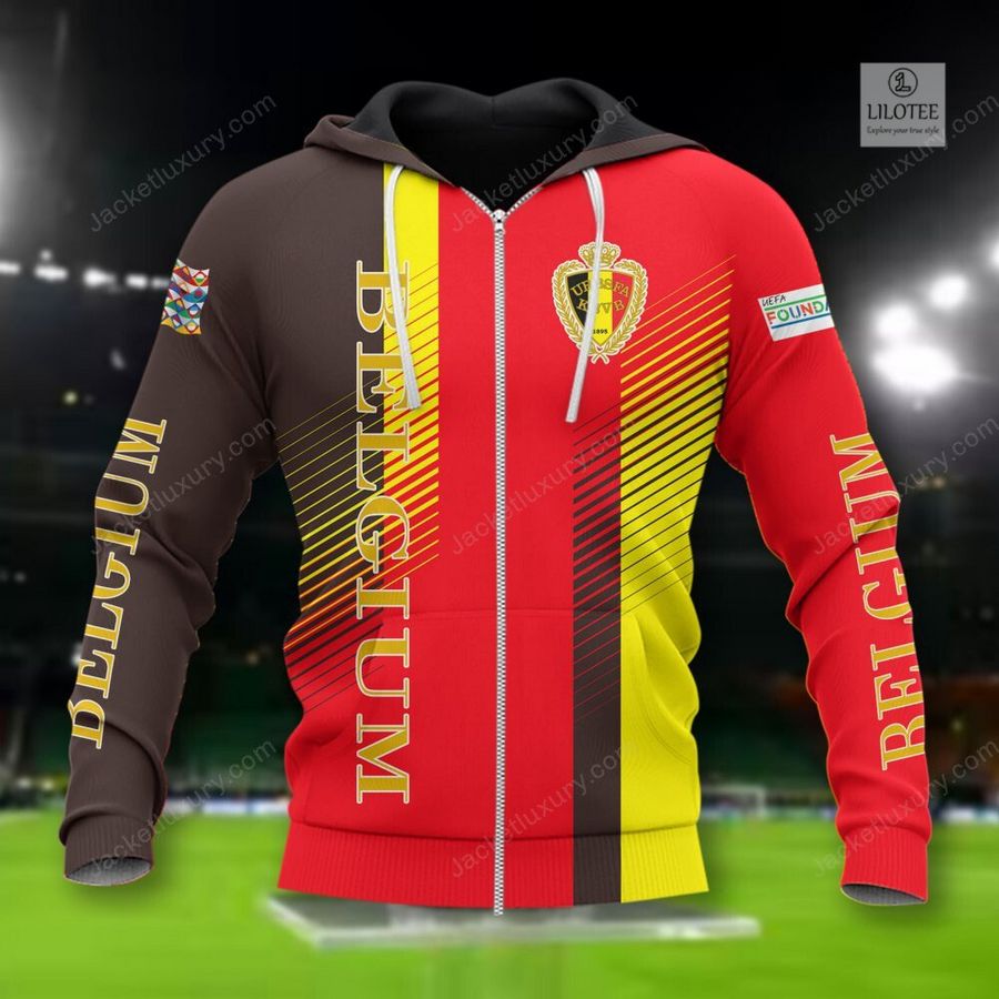 Belgium national football team 3D Hoodie, Shirt 4